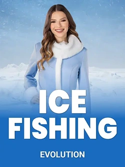 Ice Fishing live game by Evolution at BetWarts Casino – live dealer fishing-themed game show with multipliers and bonus rounds