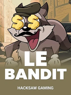 Le Bandit slot by Hacksaw Gaming at BetWarts Casino – heist-themed slot with wild multipliers and bonus rounds