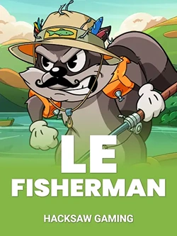 Le Fisherman slot by Hacksaw Gaming at BetWarts Casino – fishing-themed slot with cascading reels and free spins